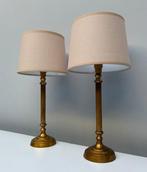 Tafellamp - Messing - Twee tafellampen, Antiek en Kunst