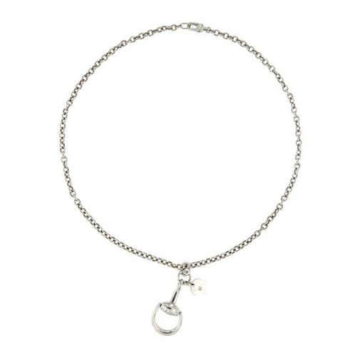 Gucci - Collier - 18 carats Or blanc, Handtassen en Accessoires, Kettingen