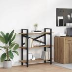 vidaXL Boekenplank Artisan Eiken 100 x 33.5 x 64 cm Bewerkt, Verzenden, Nieuw