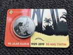 België. 5 Euro 2019 90 Jaar Kuifje in coincard  (Zonder