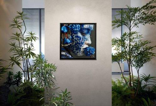NYX - Geisha à la rose bleue, Antiek en Kunst, Kunst | Designobjecten