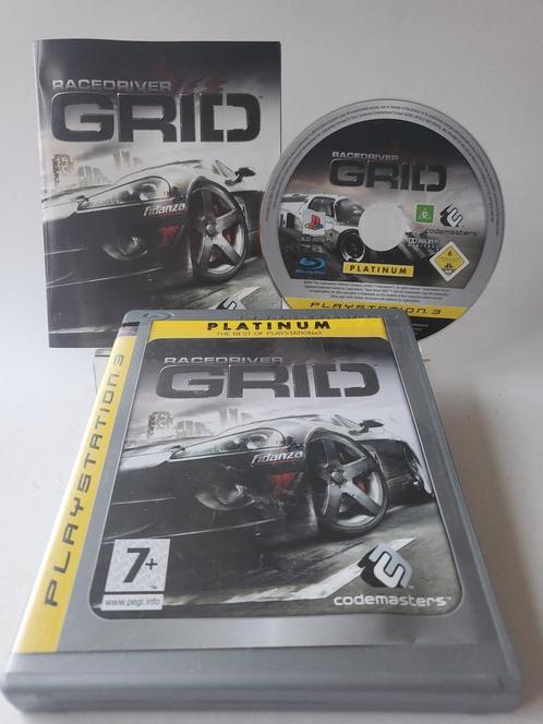 Racedriver Grid Platinum Edition Playstation 3, Consoles de jeu & Jeux vidéo, Jeux | Sony PlayStation 3, Enlèvement ou Envoi