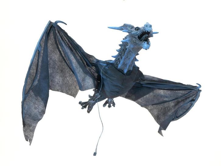 Halloween Flying Dragon, Geanimeerd, Blauw, 120cm, Kinderen en Baby's, Speelgoed | Poppen