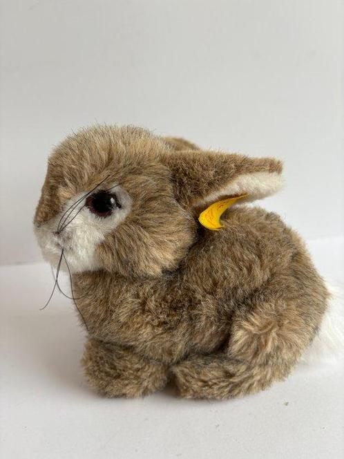 Steiff - Teddybeer Lulac Schlenkerhase 6281/25, Poppel, Antiek en Kunst, Antiek | Speelgoed