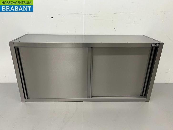 RVS Wandkast Kast Premium-line 2 Schuifdeuren 140 cm Horeca, Articles professionnels, Horeca | Mobilier & Aménagement, Enlèvement ou Envoi