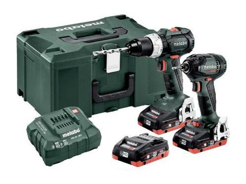 Veiling - Metabo - BSLTBL+SSD - accu combo-pack schroefboorm, Doe-het-zelf en Bouw, Gereedschap | Boormachines