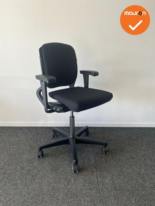 Ahrend 230 - Medium rug  - nieuwe zwarte stoffering - Verhoo, Zakelijke goederen, Kantoor en Winkelinrichting | Kantoormeubilair en Inrichting