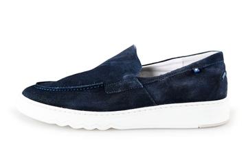 Floris van Bommel Loafers in maat 42 Blauw | 10% extra beschikbaar voor biedingen