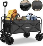 EasLife opvouwbare bolderkar - Bolderwagen met regen hoes -, Verzenden, Nieuw