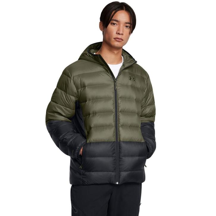 Under Armour Legend Down Hooded Jacket-Grn - Maat XXL, Kleding | Heren, Truien en Vesten, Groen, Nieuw, Maat 56/58 (XL), Ophalen of Verzenden