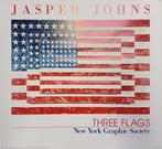 JasperJohns - Three flags - Jaren 1990, Antiquités & Art, Art | Dessins & Photographie