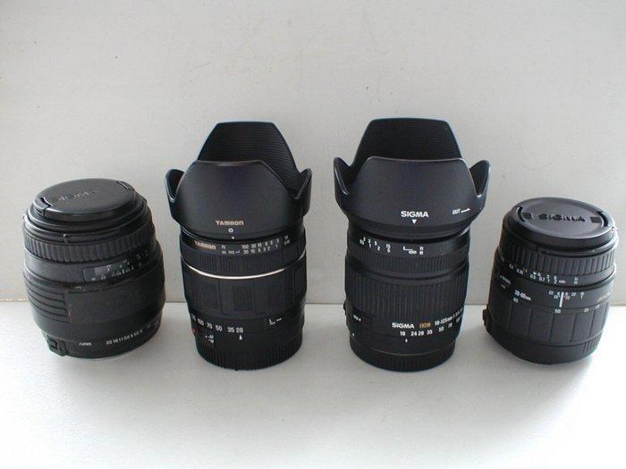 Canon EF 18-125mm / 28-80mm macro / 28-200mm / 70-210mm, Audio, Tv en Foto, Fotocamera's Digitaal