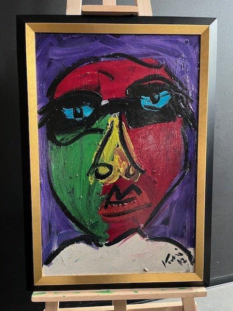 Peter Robert Keil (1942) - The Great Painter, Antiek en Kunst, Kunst | Schilderijen | Modern