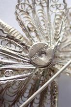 Argent - Broche - Filigrain grande Papillon