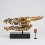 Sculpture, Bronze statue of a Dragon - 24 cm - Bronze