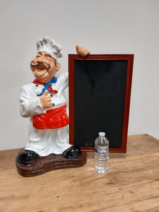 Beeld, 64 cm high cook of baker - 64 cm - polyresin, Antiek en Kunst, Kunst | Designobjecten