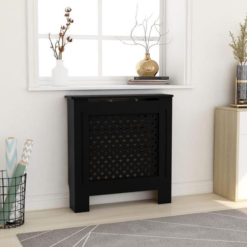 vidaXL Radiatorombouw 78 cm MDF zwart, Doe-het-zelf en Bouw, Verwarming en Radiatoren, Nieuw, Verzenden