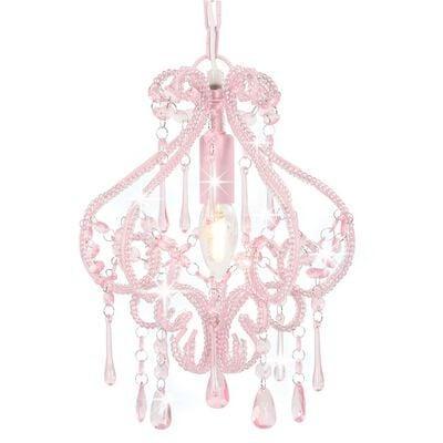 Design Plafondlamp Roze E14 - Retour Deal - Goedkoop!, Huis en Inrichting, Lampen | Plafondlampen, Nieuw, Verzenden