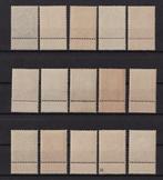 Belgique 1893/1900 - Belle barbe Leopold II - OBP/COB 53/67, Timbres & Monnaies, Timbres | Europe | Belgique