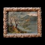 Italiaanse school (XIX) - Paesaggio, Veduta sul Lago