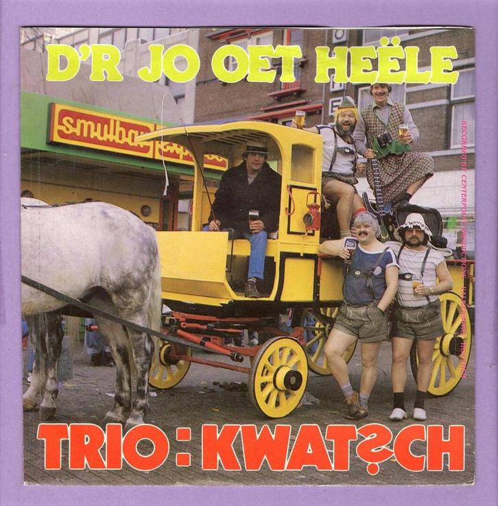Trio Kwatsch – Dr Jo Oet Heële / Dr Sjeng Oet Limburg (1-7, Cd's en Dvd's, Vinyl Singles, Ophalen of Verzenden