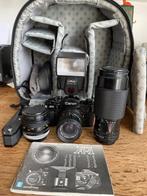 Canon A-1 black + Power Winder A + + FD 1,4/50 S.S.C. +, Audio, Tv en Foto, Fotocamera's Analoog, Nieuw