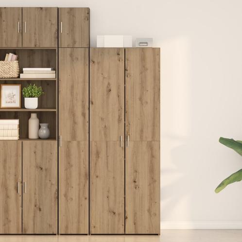 vidaXL Highboard Ambachts Eiken 70x42.5x185 cm Gefabriceerd, Maison & Meubles, Armoires | Dressoirs, Envoi