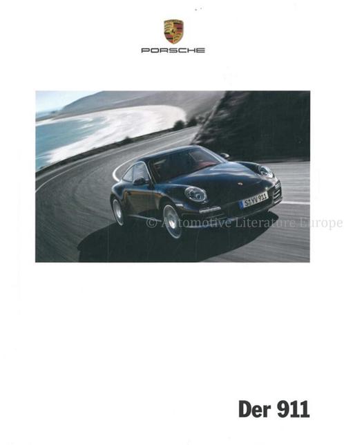 2012 PORSCHE 911 CARRERA | TARGA HARDCOVER BROCHURE DUITS, Livres, Autos | Brochures & Magazines