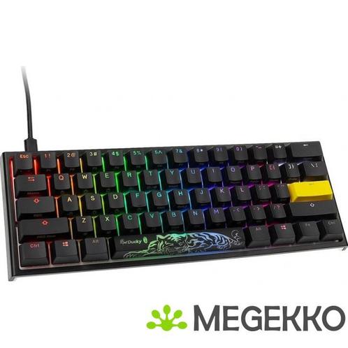 Ducky One 2 Pro Mini Gaming RGB LED Cherry Silent Red (US), Computers en Software, Toetsenborden, Nieuw, Verzenden