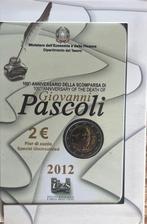 Italie. 2 Euro 2012/2014 Giovanni Pascoli + Carabinieri