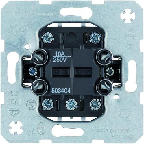 Hager Berker Drukknop - 503404, Doe-het-zelf en Bouw, Elektriciteit en Kabels, Verzenden