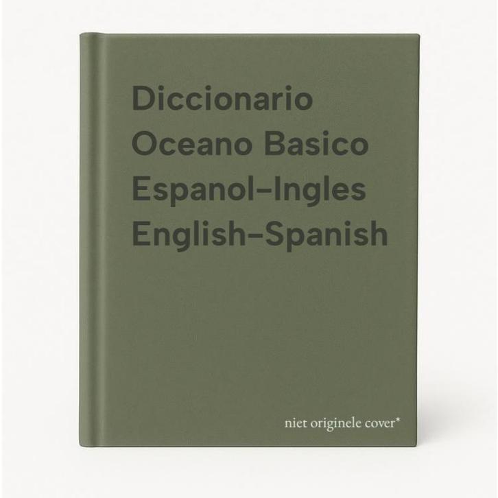 Diccionario Oceano Basico Espanol-Ingles English-Spanish, Boeken, Overige Boeken, Gelezen, Verzenden