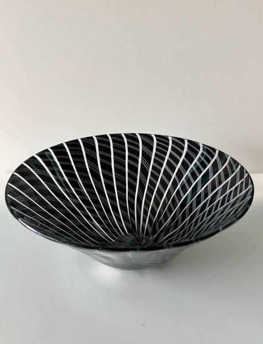 VeArt - Vaas - Zanfirico - Muranoglas - Veart Murano-vaas, Antiquités & Art, Antiquités | Verre & Cristal