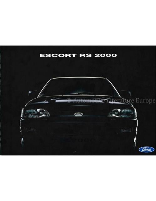 1992 FORD ESCORT RS 2000 BROCHURE DUITS, Boeken, Auto's | Folders en Tijdschriften
