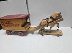 onbekend - Speelgoed Meubeltransport paard en wagen -
