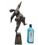 after Botero - sculptuur, A modernist bronze - 53 cm - Brons, Antiek en Kunst