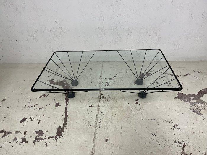 Uvet - Paolo Passerini - Salontafel - Glas, Metaal, Antiek en Kunst, Antiek | Meubels | Stoelen en Sofa's