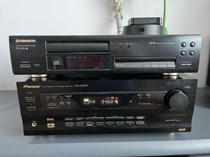 Pioneer - VSX-609RDS+ PD-106 Hifi-set, Audio, Tv en Foto, Radio's