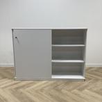 Kinnarps schuifdeurkast vv 4 legborden en sleutel (hxbxd), Maison & Meubles, Armoires | Autre