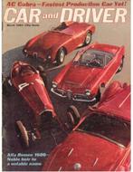 1963 CAR AND DRIVER MAGAZINE MAART ENGLISH, Ophalen of Verzenden, Nieuw