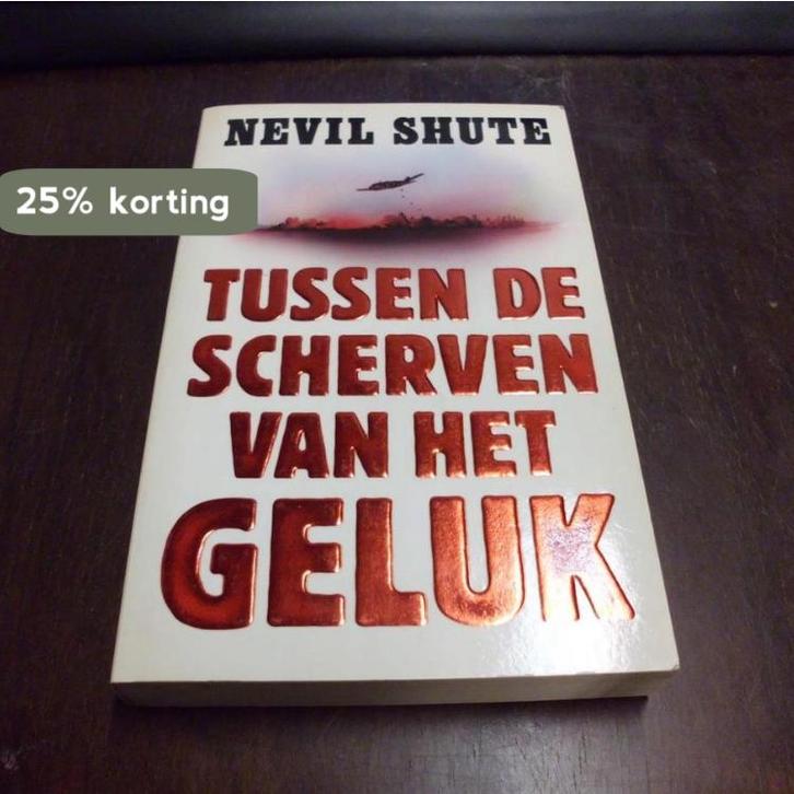 Tussen de scherven van het geluk / Parelpockets Nevil Shute, Boeken, Streekboeken en Streekromans, Gelezen, Verzenden