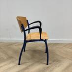 Tweedehands schoolstoel, kantinestoel, stapelstoel, Beuken -, Huis en Inrichting, Stoelen, Gebruikt, Hout, Eén