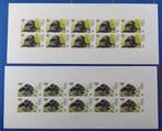 Congo 2002 - Vier velletjes Gorrillas WWF ongetand - OBPC, Gestempeld