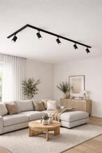 Rail Verlichting Zwart | 1 Fase Rail | Tot 3 meter leverbaar, Maison & Meubles, Lampes | Spots, Verzenden, Plafondspot of Wandspot