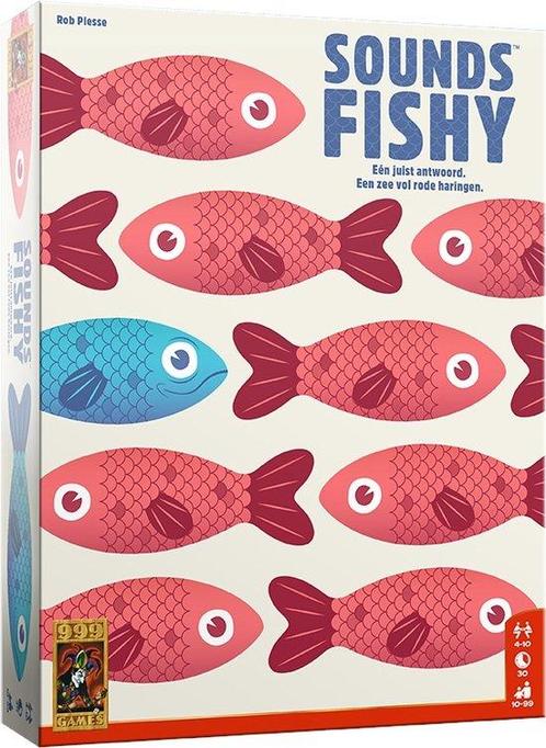 SHOWMODEL 999 Games - Sounds Fishy - Partyspel - Kun jij..., Kinderen en Baby's, Speelgoed | Kinderpuzzels, Nieuw, Verzenden