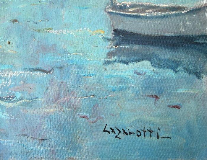 Lazarotti (XX) - Port de la Selva – Marina Mediterránea con, Antiek en Kunst, Kunst | Schilderijen | Klassiek