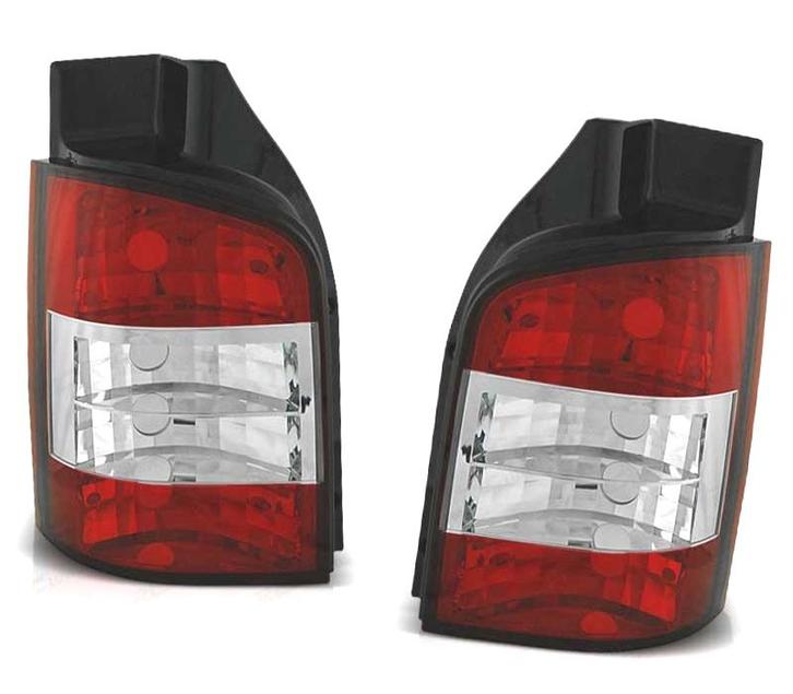 Feux Arrière Pour Volkswagen Vw T5 03-09 Rouge Blanc, Autos : Pièces & Accessoires, Éclairage, Envoi