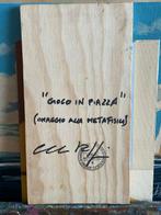 Claudio Rolfi (1960) - Gioco in piazza ( Omaggio alla, Antiek en Kunst