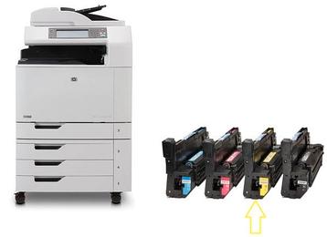 HP - HP 824A (CB386A) drum geel (origineel), Ophalen of Verzenden, Toner