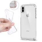 iPhone X Transparant Clear Bumper Case Cover Silicone TPU, Verzenden